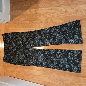 EUC, Tapestry Bootcut Pants